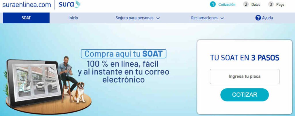 cotizar soat sura en linea