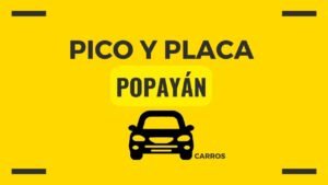 Pico y placa popayan carros hoy