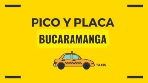 pico y placa bucaramanga taxis hoy