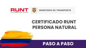 certificado runt persona natural