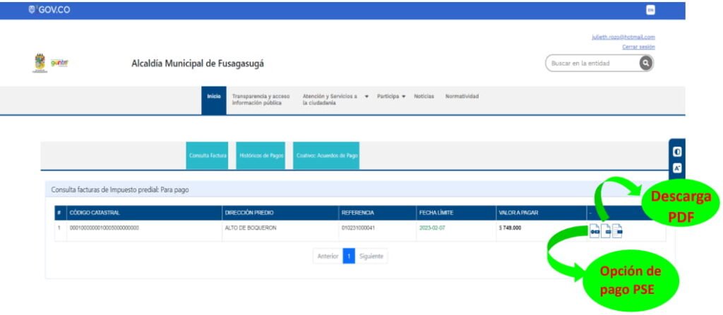 descargar impuesto predial fusagasuga pdf